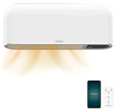 Produktbild von Cecotec ReadyWarm 2000 Max Box Ceramic Connected, Keramik, 9 h, IP22, Drinnen, Wand, Weiß