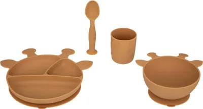 Obrázok produktu pre Silikónová súprava riadu Eazy Living Girafe
