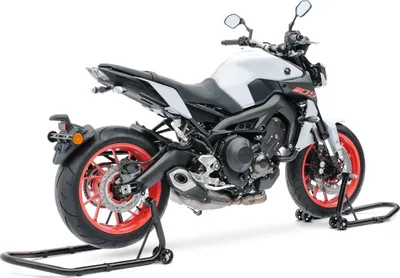 Produktbild von Montageständer für Yamaha MT-09 / Tracer 900 Motorradständer vorne hin