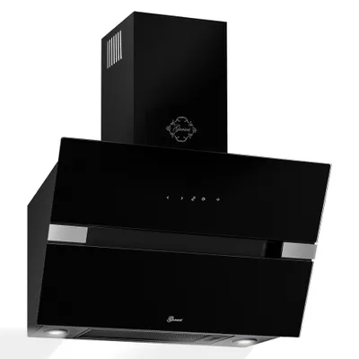 Produktbild von GURARI Kopffreihaube GCH 970 Bl 6 Diamond, Dunstabzugshaube 60 cm, Schwarz