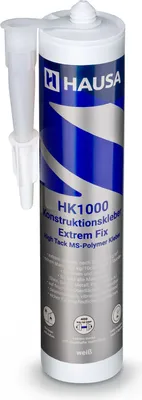 Produktbild von HAUSA High-Tack Montagekleber HK1000 Alleskleber starker 400 kg/10cm? 1 x 290ml