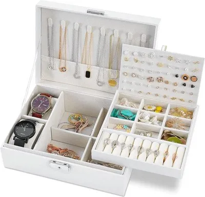 Produktbild von Famanu Schmuckständer - Schmuckbox mit großer Kapazität