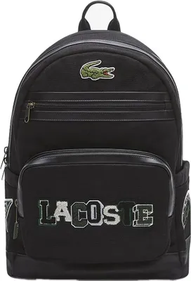 Produktbild von Lacoste Kids Varsity Rucksack Schwarz  Kinder Schwarz One Size