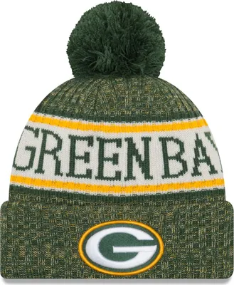 Produktbild von New Era NFL Sideline Winter Bobble Mütze - Green Bay Packers
