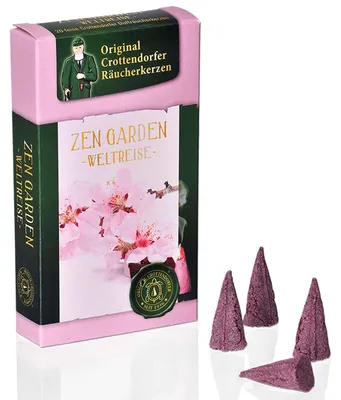 Productafbeelding van Crottendorfer rookkaarsen - Wereldreis - Zen-tuin van Crottendorfer