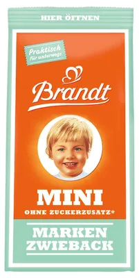 Produktbild von Brandt Mini ohne Zuckerzusatz 120g