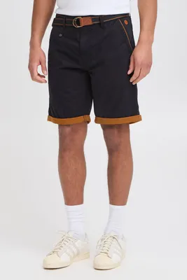 Produktbild von BLEND BHNeji Herren Chino Shorts Bermuda Kurze Hose mit Gürtel Regular Fit
