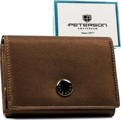 Produktbild von Damen Geldbörse Leder+PU PTN PS445-HNL-3002 Braun
