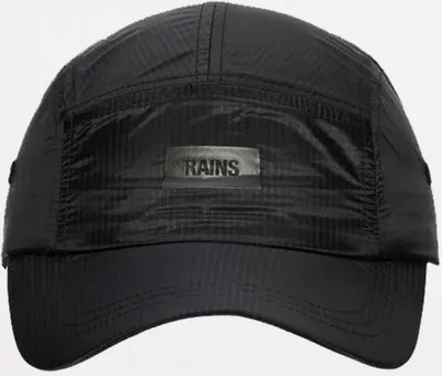 Image de Rains 5 Panel Ripstop Cap Couleur Noir