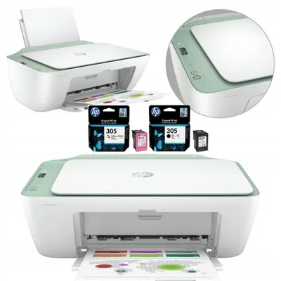 Obrázek produktu pro HP DeskJet 2722, multifunkční inkoustová tiskárna A4 s Wi-Fi, černobílá/barevná