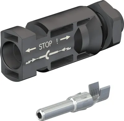 Immagine prodotto di Connettore Stäubli MC4 per cavi fotovoltaici, 4-6 mm², 1 pz.