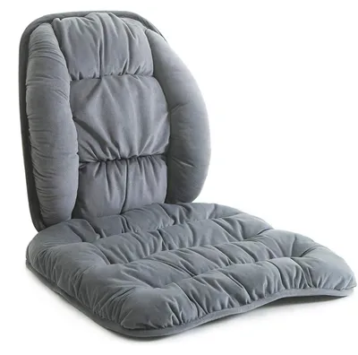 Produktbild von Ergonomisches Sitzkissen mit Lendenwirbelstütze für Bürostuhl, Autositz und Rollstuhl – rutschfest