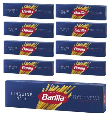 Image de Pâtes Barilla Linguine n° 13 – Produit italien – 9 x 500 g