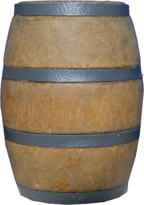 Krippenzubehör Holzfass 3 cm