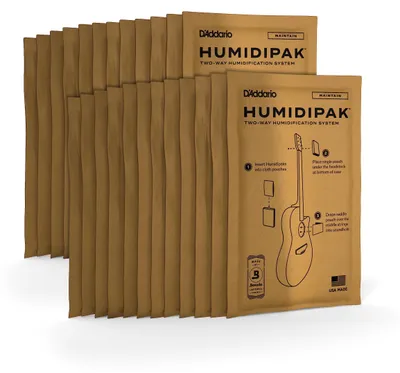 Productafbeelding van D'Addario Humidipak Gitarren Maintain-Packs, 24er-Pack Feuchtekontrolle