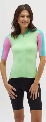 Produktbild von Silvini Wd2404 Stelvia Kurzarm-radtrikot Grün M Damen Grün M