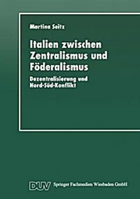 Obrázek produktu pro Italien zwischen Zentralismus und Föderalismus