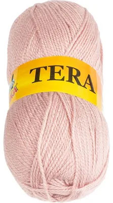Imagen del producto de Hilo TERA - 100 gramos, 310 metros - Rosa