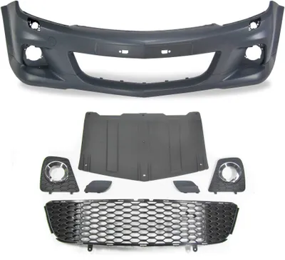 Produktbild von Front Stoßstange Spoiler Waben Gitter Links Rechts für Opel Astra H / TwinTop