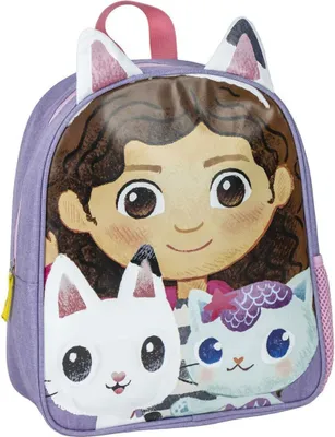 Immagine prodotto di Zaino scuola viola Gabby's Dollhouse 25 x 30 x 10 cm