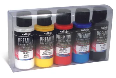 Immagine prodotto di Vallejo Premium Set Colori Base Opachi 5x60 ml