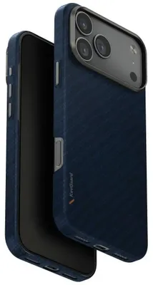 Produktbild von UNIQ Keva EDGE Hülle iPhone 17 Pro Max Blau