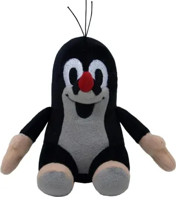Produktbild von Der kleine Maulwurf, sitzend - Plüschtier Maulwurf