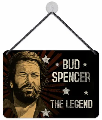 Produktbild von Bud Spencer Blechschild The Legend 16,5 x 11,5 cm