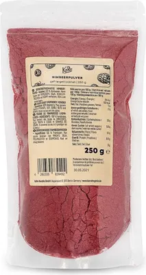Produktbild von KoRo I Gefriergetrocknetes Himbeerpulver 250 g