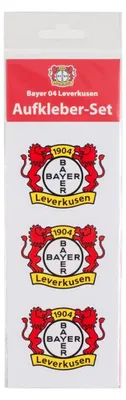 Produktbild von Bayer 04 Leverkusen Aufkleber 3er-Set, vierfarbig