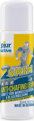 Zdjęcie produktu dla pjuractive 2SKIN Anti Chafing Gel – przeciw otarciom i podrażnieniom skóry – pojemność 30 ml