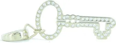 Produktbild von Fossil Anhänger Charms JF00031710 Schlüssel gold Strass