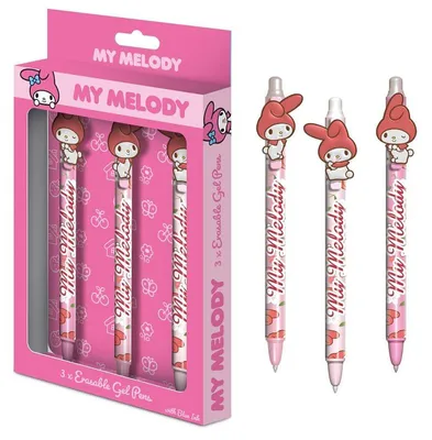 Produktbild von Sanrio Radierbarer Gelstift 3er-Pack My Melody