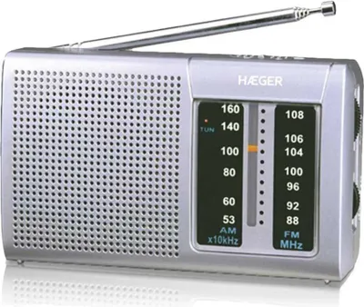 Produktbild von Haeger PR-BIB.001A, Tragbar, Digital, AM, FM, 88 - 108 MHz, 530 – 1600, 3,5 mm