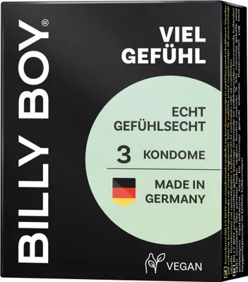 Produktbild von Billy Boy - Vegan Kondom Set - Gefühlsechte Kondome