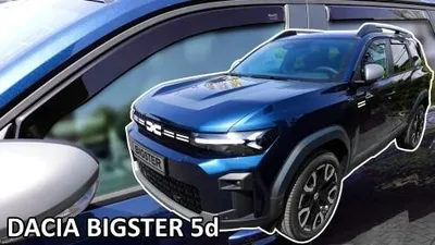 Image de Déflecteurs Dacia Bigster 5 portes, 2024 - Kit 4 pièces, HEKO