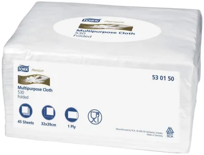 Produktbild von Tork - Reinigungstuch heavy-duty w8 45 Tücher 530150 | 8 Stück