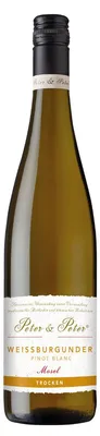 Produktbild von Peter & Peter Weißwein Weißburgunder trocken 0,75 l