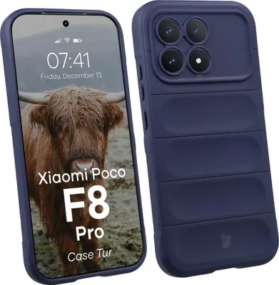 Produktbild von Robuste Handyhülle für Xiaomi POCO F8 Pro, Bizon Case Tur, Dunkelblau