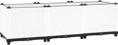 Produktbild von The Living Store Hochbeet 120x40x38 cm Polypropylen