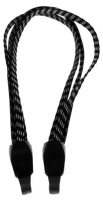 Obrázek produktu pro Elastické zavazadlové popruhy – bungee popruh s háčky – délka 65 cm – pro nosiče na kola a zajištění nákladu – elastická šňůra