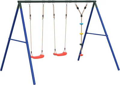 Produktbild von vidaXL Schaukel-Set mit Schaukelsitzen und Kletterschaukel