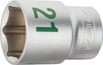 Produktbild von CONNEX Steckschlüsseleinsatz 1/2"  21,0 mm CV, COXT570021