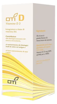 Productafbeelding van OTI D Vitamine D3 druppels, 50 ml