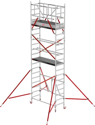 Produktbild von Altrex Klappgerüst RS Tower 54 Aluminium Holz Plattform 0,75x1,85m ohne Safe-Quick 6,8m AH