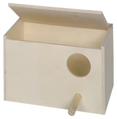 Produktbild von Nobby Großsittich-Nistkasten waagerecht 36 x 25 x 25 cm