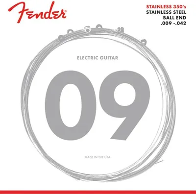 Produktbild von Fender Stainless 350´s .009-.042 Saiten für E-Gitarre