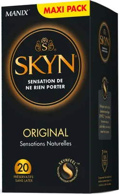 Produktbild von UNIMIL Skyn Feel Everything Natural Feeling latexfreie Kondome 20 Stk.