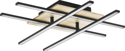 Obrázek produktu pro LED stropní svítidlo Eglo Marinello 1 99793 4x5,25 W 2960 lm 3000 K černo/hnědé