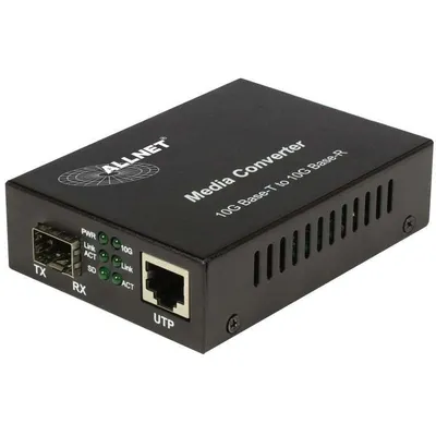 Image de ALLNET ALL-MC109-SFP+ Netzwerk Medienkonverter 10000 Mbit/s Schwarz (ALL-MC109-SFP+)